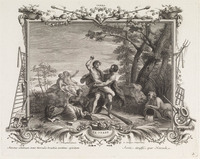 KG 12936
<br/>
De vier elementen: Aarde.
<br/>
<em>Surugue, Louis (1686-1762)</em>